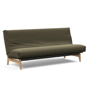 Innovation Aslak Klappsofa 120 x 200 cm | Classic Nordic 535 Boucle Forest Green EAN:5700110949248