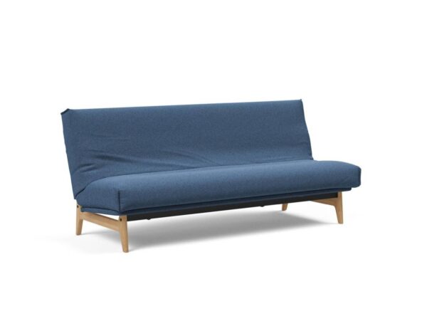 Innovation Aslak Klappsofa 120 x 200 cm | Classic Nordic 537 Boucle Blue EAN:5700110949248