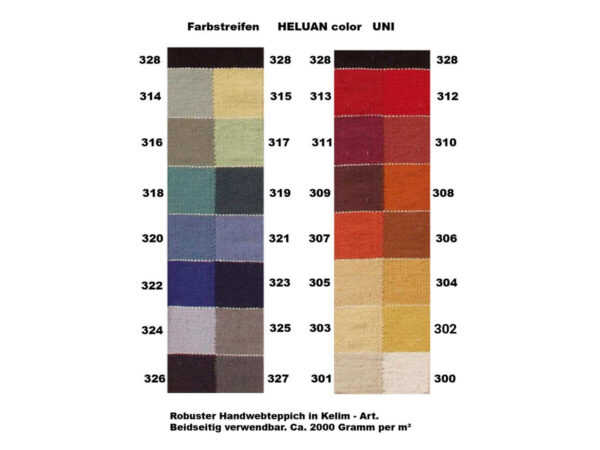 Heluan Color UNI Handwebteppich (einfarbig) EAN:5700110949248