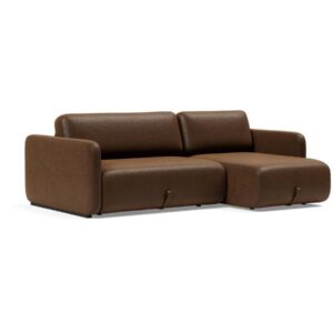 Innovation Vogan Lounger Sofa 461 Leather Look Brown Vintage EAN:5700110954761