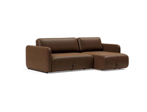 Innovation Vogan Lounger Sofa 461 Leather Look Brown Vintage EAN:5700110954761