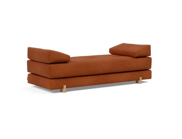 Innovation Sigmund Klappsofa 595 Curduroy Burnt Orange Drip Beine