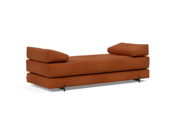 Innovation Sigmund Klappsofa 595 Curduroy Burnt Orange Indu Beine