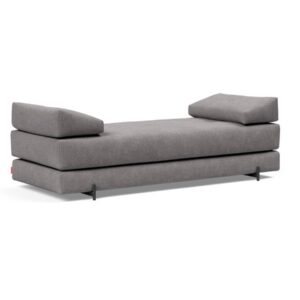 Innovation Sigmund Klappsofa 217 Flashtex Light Grey Indu Beine