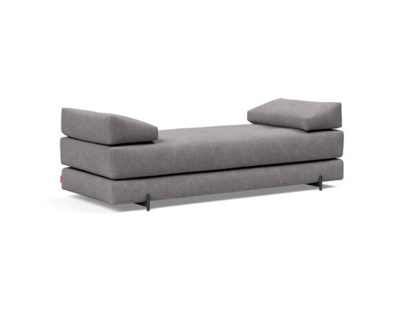 Innovation Sigmund Klappsofa 217 Flashtex Light Grey Indu Beine