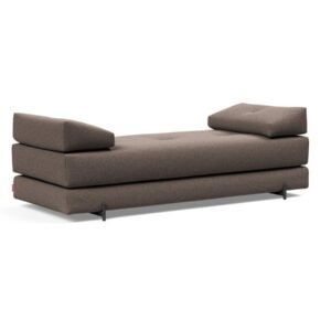 Innovation Sigmund Klappsofa 530 Bouclé Taupe Indu Beine