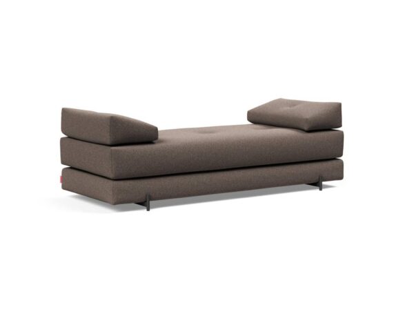 Innovation Sigmund Klappsofa 530 Bouclé Taupe Indu Beine