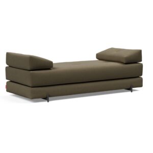 Innovation Sigmund Klappsofa 575 Vivus Dusty Olive Indu Beine