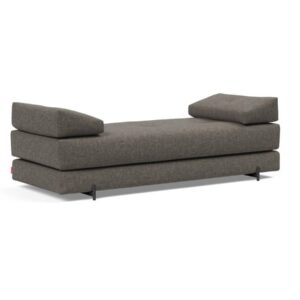 Innovation Sigmund Klappsofa 216 Flashtex Dark Grey Indu Beine