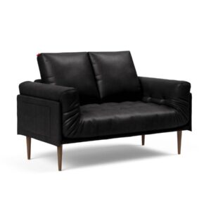 Innovation Rollo Daybed Sofa (fest versteppt) 550 Fanual Black Rollo Styletto