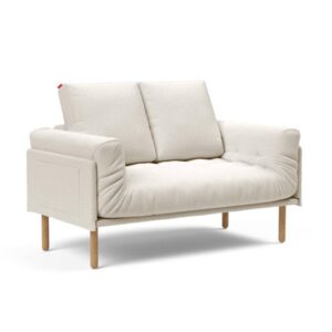 Innovation Rollo Daybed Sofa (fest versteppt) 531 Boucle Off White Rollo Stem