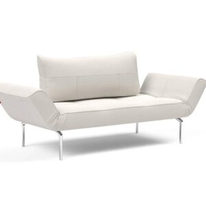 Innovation Zeal Klappsofa 574 Vivus Dusty Off White Straw Beine (Aluminium) EAN:5700111063257