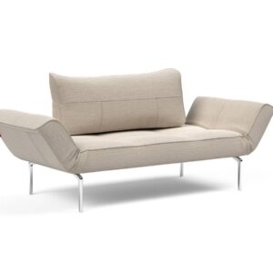 Innovation Zeal Klappsofa 612 Linen Sand Grey Straw Beine (Aluminium) EAN:5700111063257