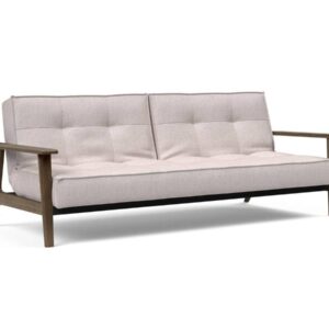 Innovation Splitback Klappsofa mit Frej Armlehnen Frej Schwarze Eiche 300 Weda Sand EAN:5700111106381