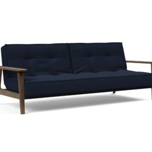 Innovation Splitback Klappsofa mit Frej Armlehnen Frej Schwarze Eiche 528 Mixed Dance Blue EAN:5700111106381