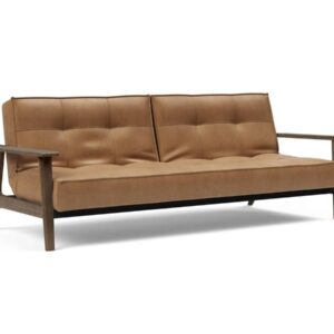 Innovation Splitback Klappsofa mit Frej Armlehnen Frej Schwarze Eiche 551 Faunal Brown EAN:5700111106381