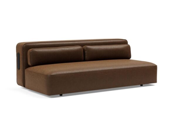 Innovation Yonata Klappsofa 461 Leather Look Brown Vintage EAN:5700111111149