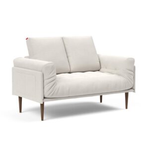 Innovation Rollo Daybed Sofa (fest versteppt) 574 Vivus Dusty Off White Rollo Styletto