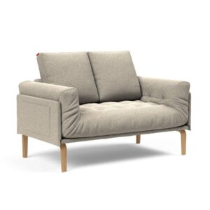 Innovation Rollo Daybed Sofa (fest versteppt) 539 Boucle Beige Rollo Bow