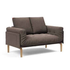 Innovation Rollo Daybed Sofa (fest versteppt) 530 Bouclé Taupe Rollo Bow