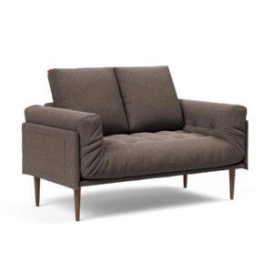 Innovation Rollo Daybed Sofa (fest versteppt) 530 Bouclé Taupe Rollo Styletto