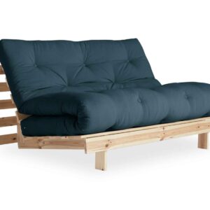 Schlafsofa ROOTS 140 cm Polster PETROL BLUE Klappgestell Kiefer EAN:5713655105093