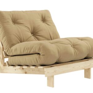 Schlafsofa ROOTS 90 cm Polster WHEARBEIGE Klappgestell Kiefer EAN:5713655143507