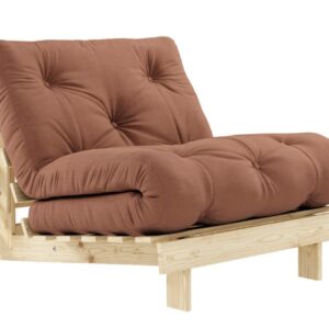 Schlafsofa ROOTS 90 cm Polster CLAYBROWN Klappgestell Kiefer EAN:5713655143538