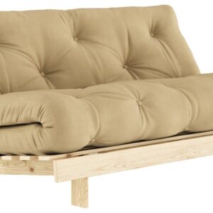 Schlafsofa ROOTS 160 cm Polster WHEATBEIGE Klappgestell Kiefer EAN:5713655146324