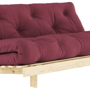 Schlafsofa ROOTS 160 cm Polster BORDEAUX Klappsofa Gestell Kiefer EAN:5713655146355